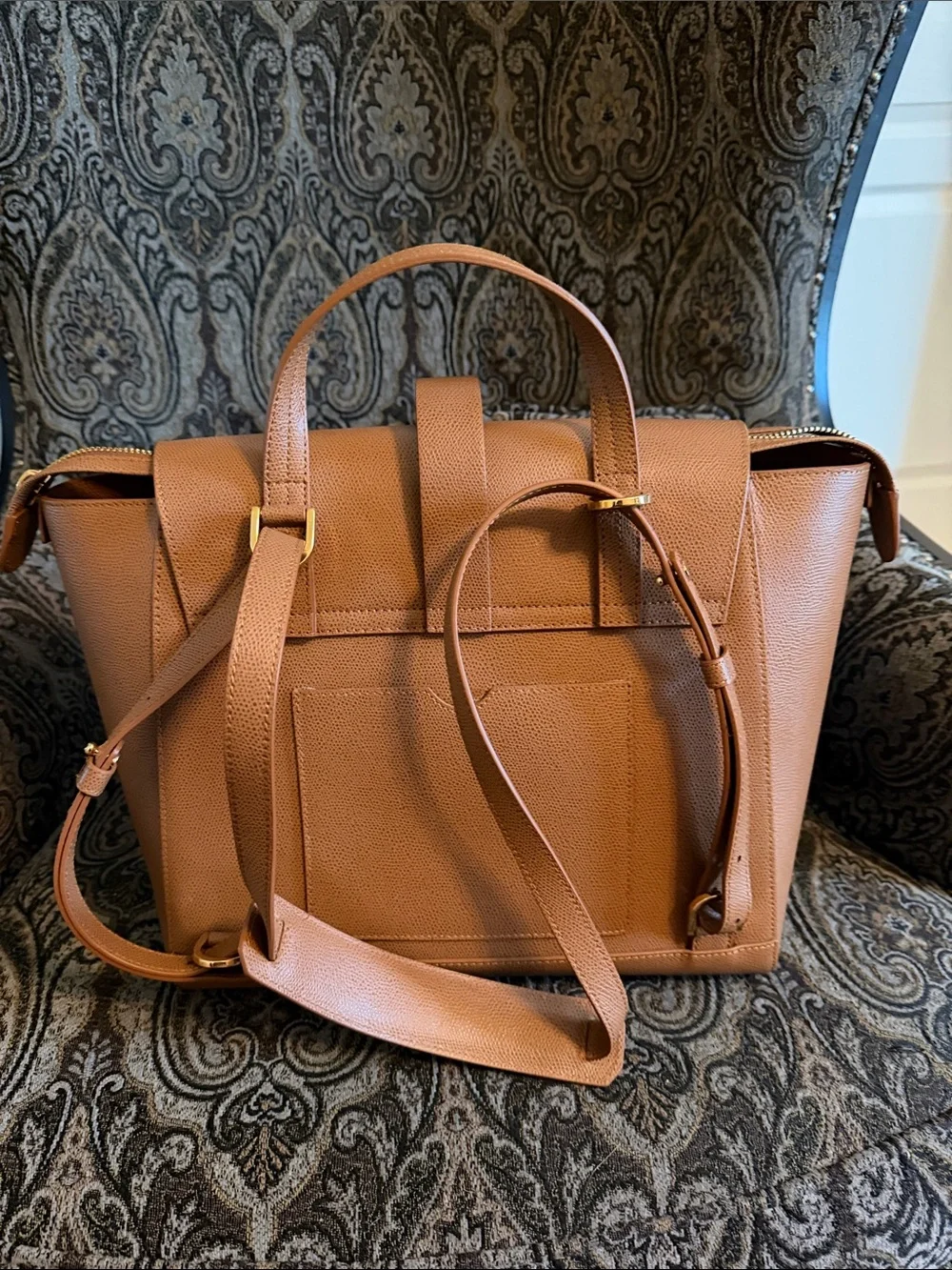 Senreve Midi Maestra (Large) bag, Tan